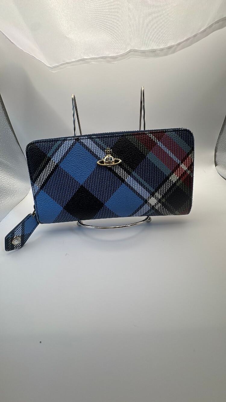 Vivienne Westwood Derby wallet Tartan